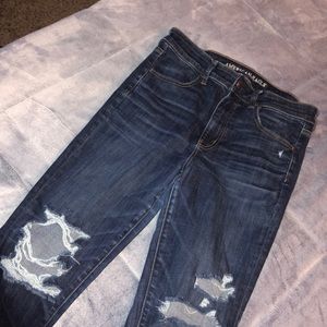 American Eagle distressed jeans